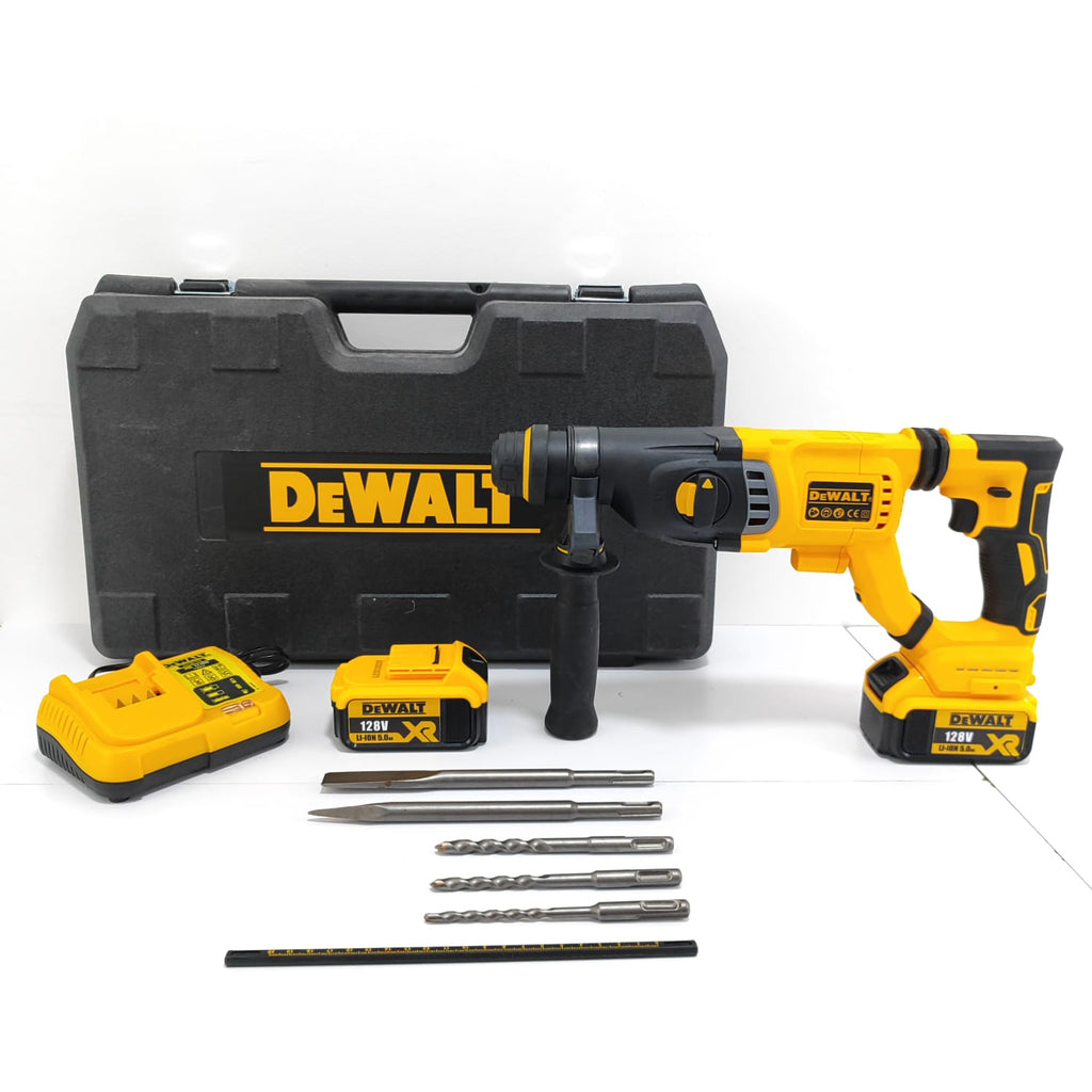 Rotomartillo inalámbrico Dewalt 128 V