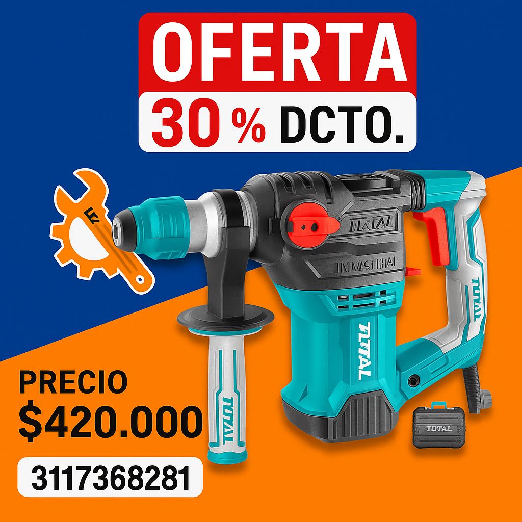 Rotomartillo Total 1500 W
