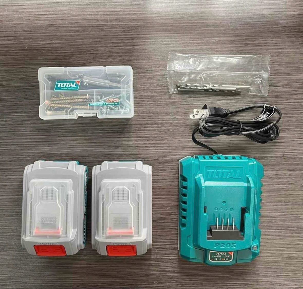 Taladro inalámbrico de 1/2 Total 66 Nm