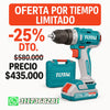 Taladro inalámbrico de 1/2 Total 66 Nm